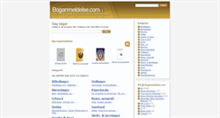 Desktop Screenshot of boganmeldelse.com